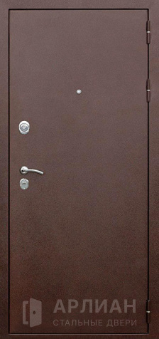 Фото «Коричневая металлическая дверь для дачи№24»