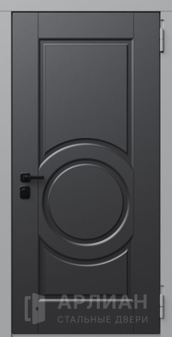 Фото «Надежная дверь с итальянской фурнитурой графит №763»