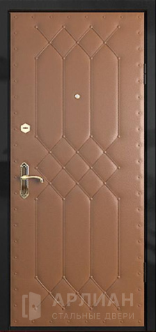 Фото « Дверь железная входная отделка внутри винилискожа эконом №15»